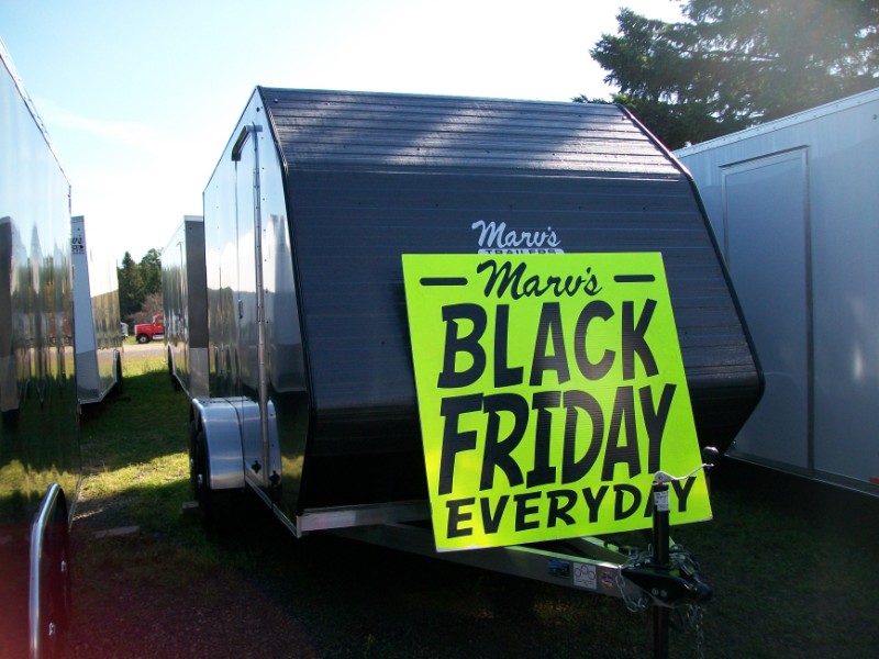 New 2020 Forest River Trailer Lightning LTLE 7'X14' Aluminum Enclosed