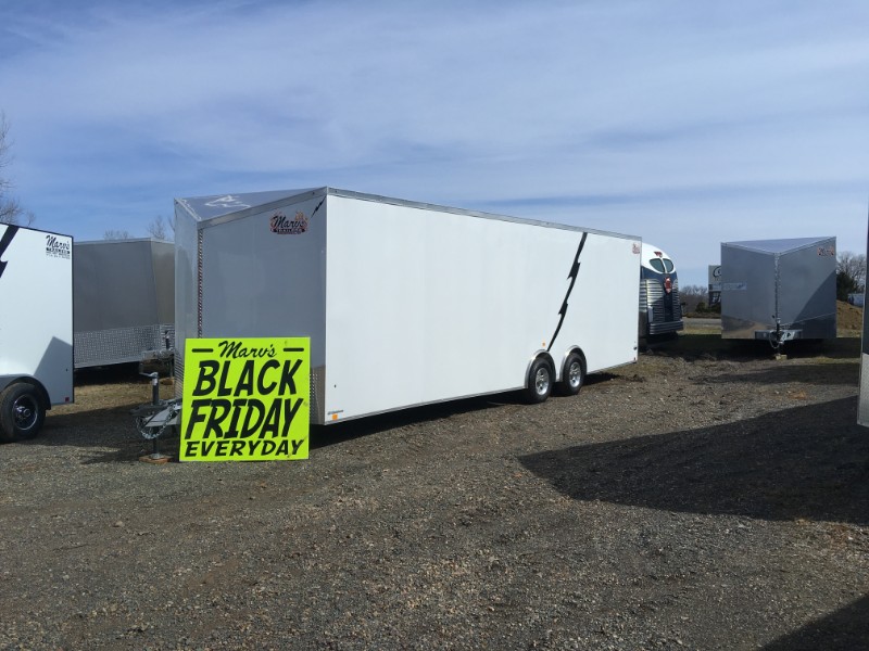 New 2020 Forest River Trailer Lightning LTFCH 8.5'X28'+2'V Enclosed