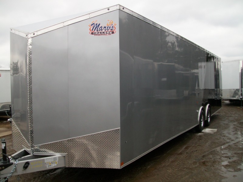 New 2020 Forest River Car Hauler Lightning LTFCH 8.5'X32'+2'V Enclosed