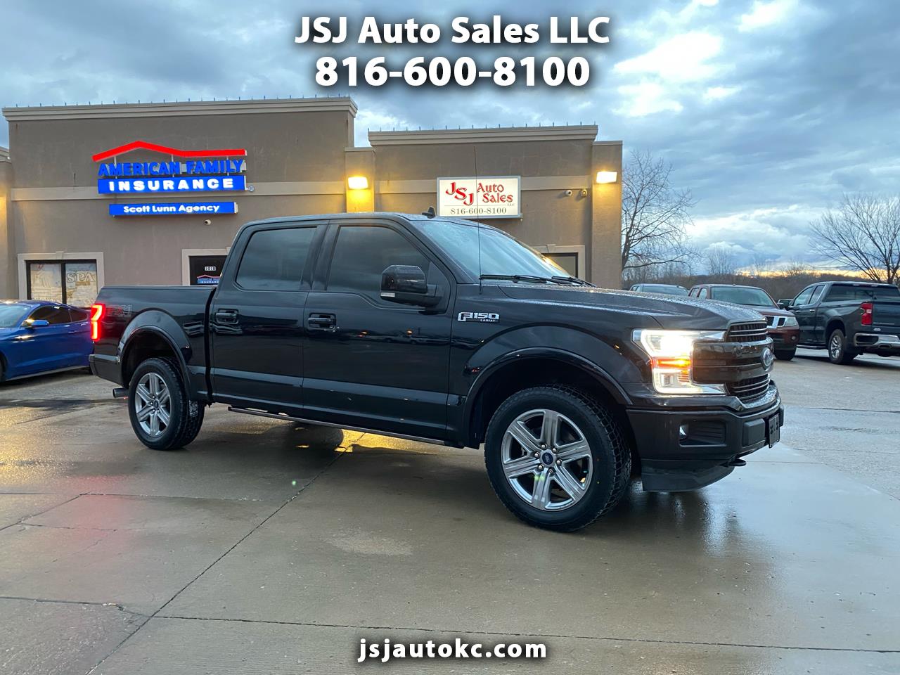 2019 Ford F-150 LARIAT 4WD SuperCrew 5.5' Bed