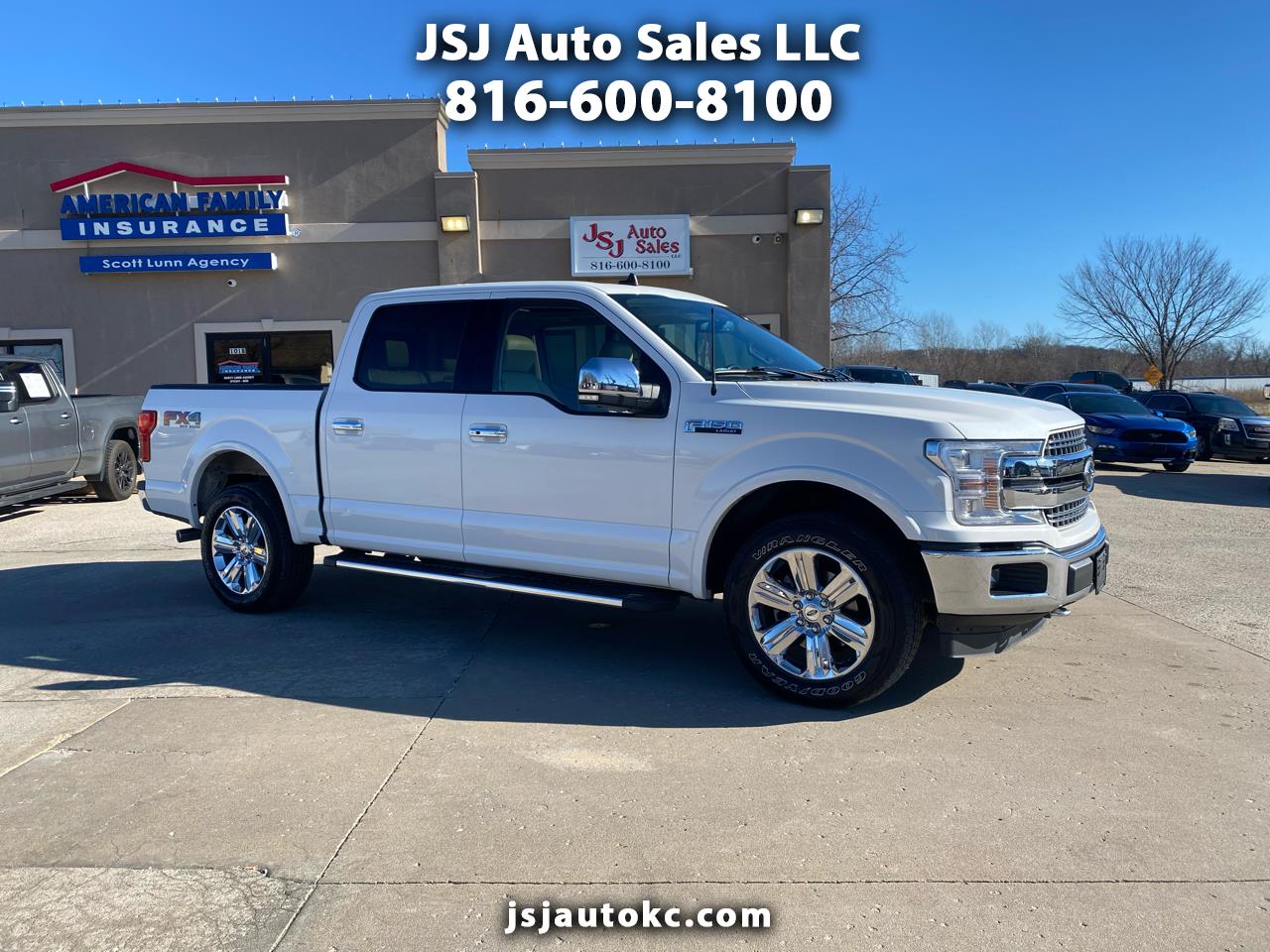 2020 Ford F-150 LARIAT 4WD SuperCrew 5.5' Bed