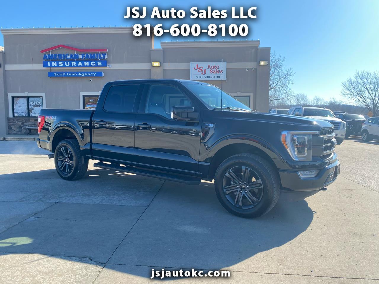 2022 Ford F-150 LARIAT 4WD SuperCrew 5.5' Bed