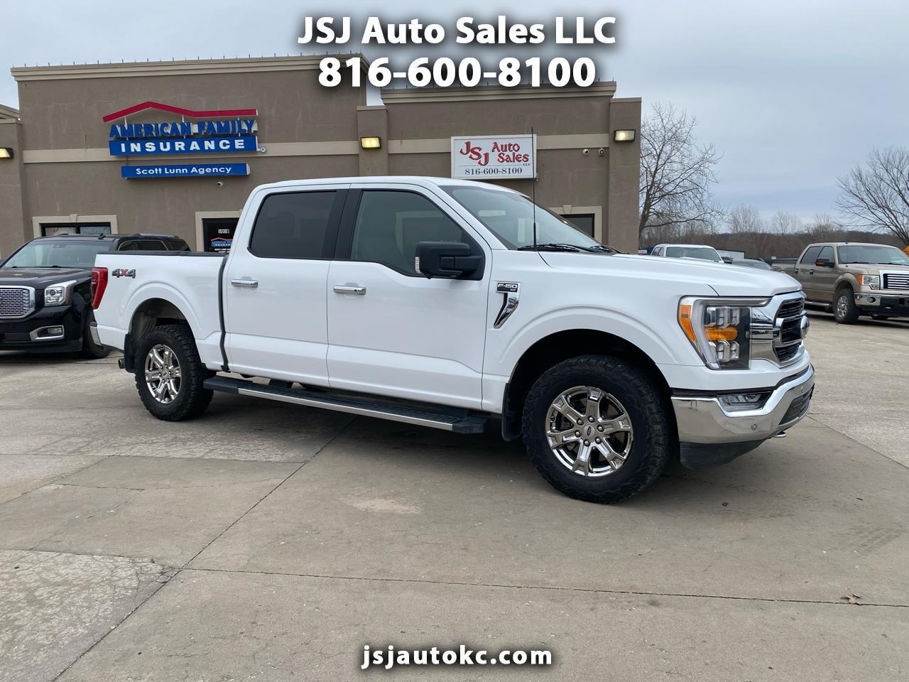 2021 Ford F-150 XLT 4WD SuperCrew 5.5' Bed