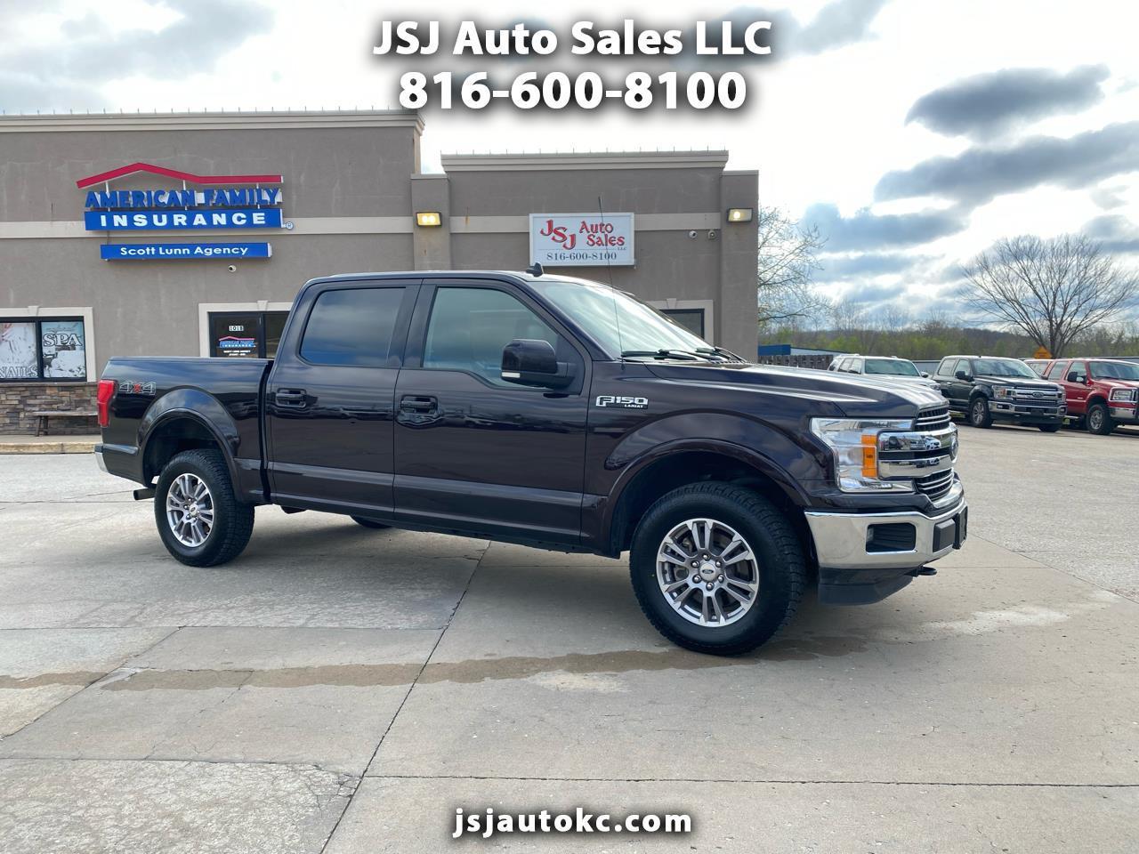2020 Ford F-150 LARIAT 4WD SuperCrew 5.5' Bed