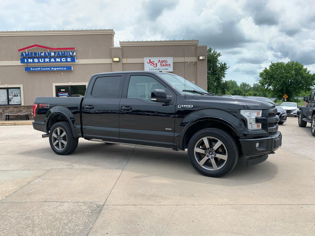 2017 Ford F-150 Lariat 4WD SuperCrew 5.5' Bed
