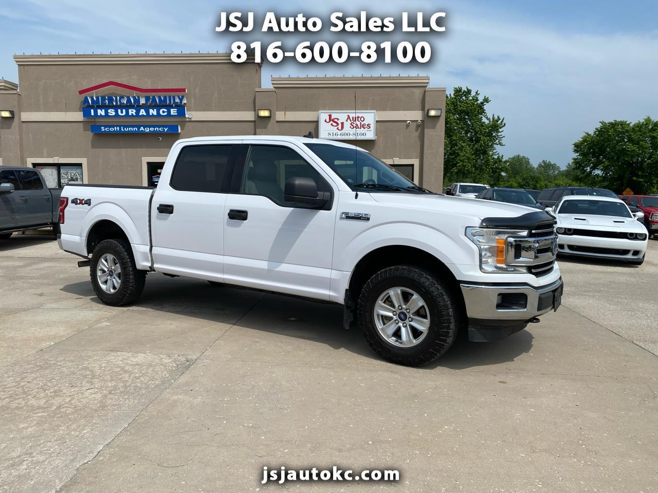 2019 Ford F-150 XLT 4WD SuperCrew 5.5' Bed