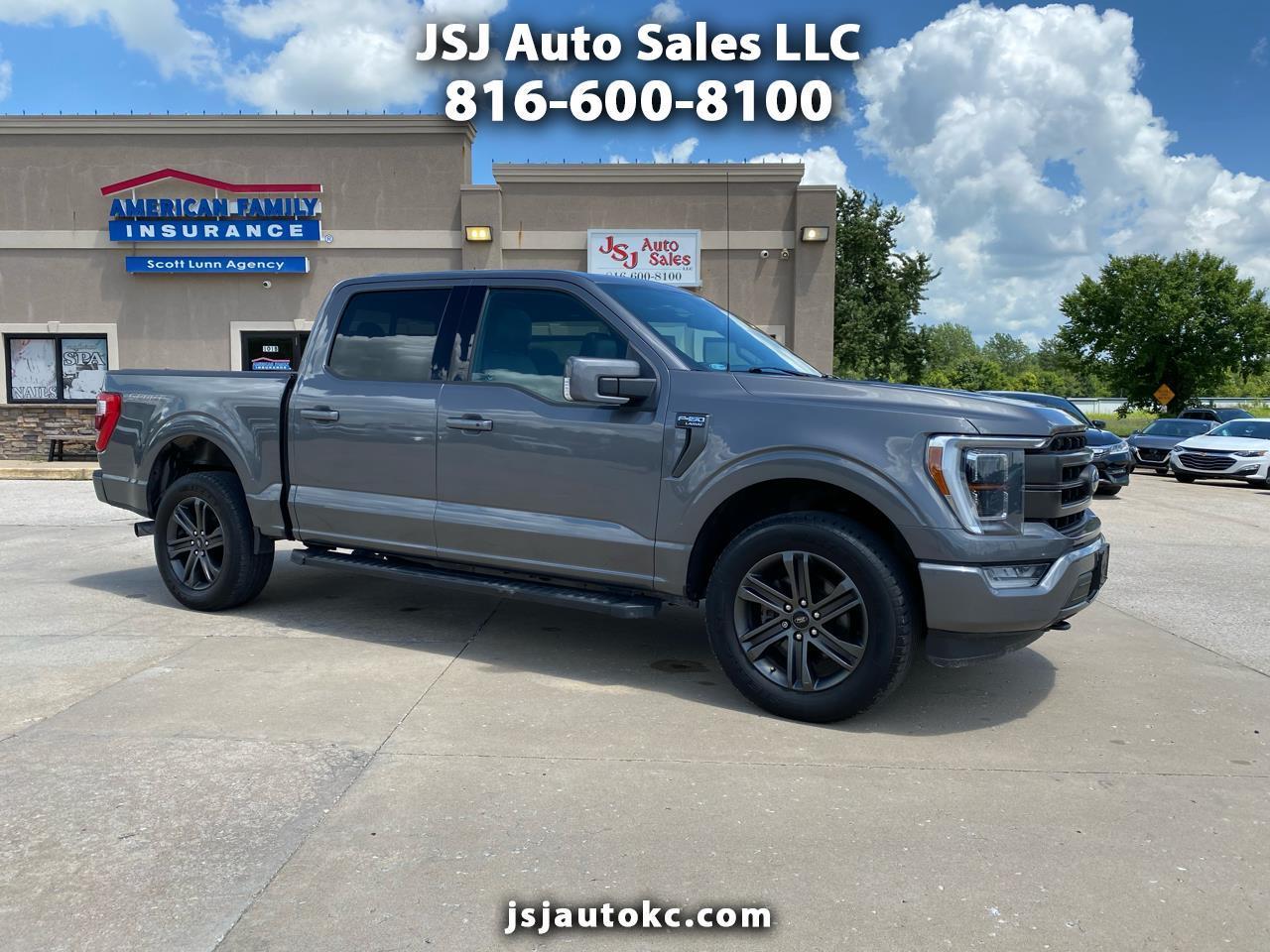 2021 Ford F-150 LARIAT 4WD SuperCrew 5.5' Bed