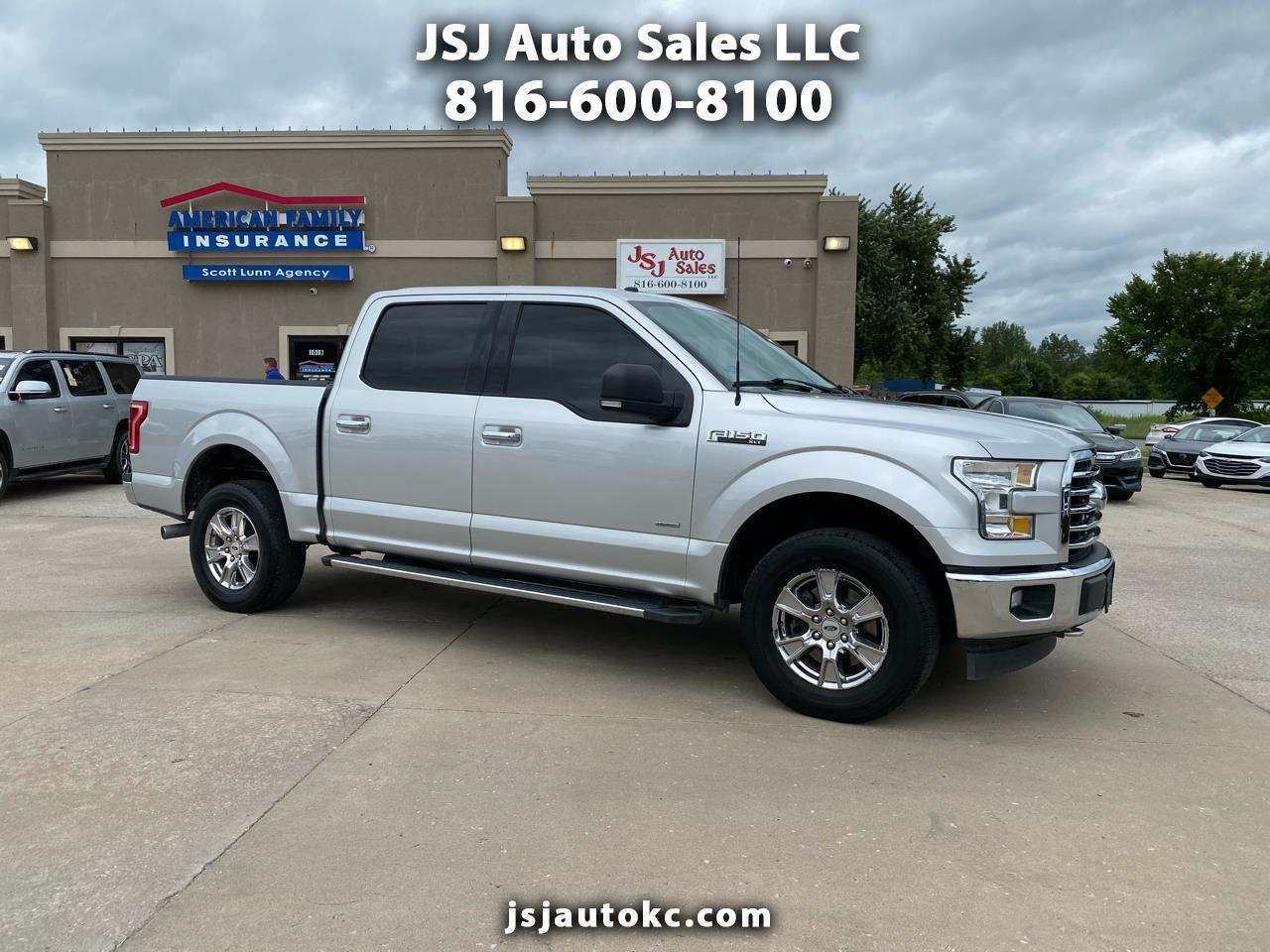 2017 Ford F-150 XLT 4WD SuperCrew 5.5' Bed