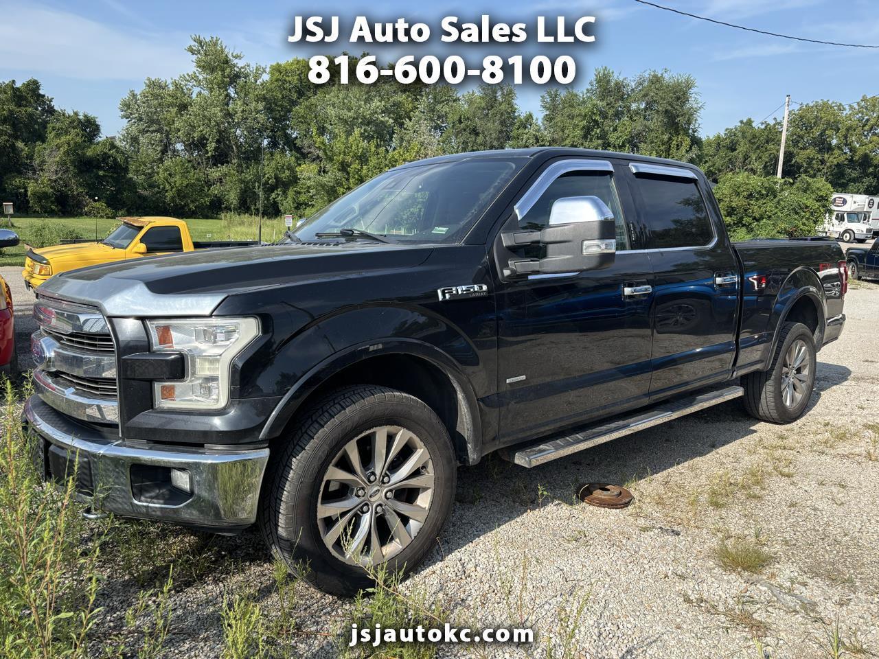 2017 Ford F-150 Lariat 4WD SuperCrew 6.5' Bed