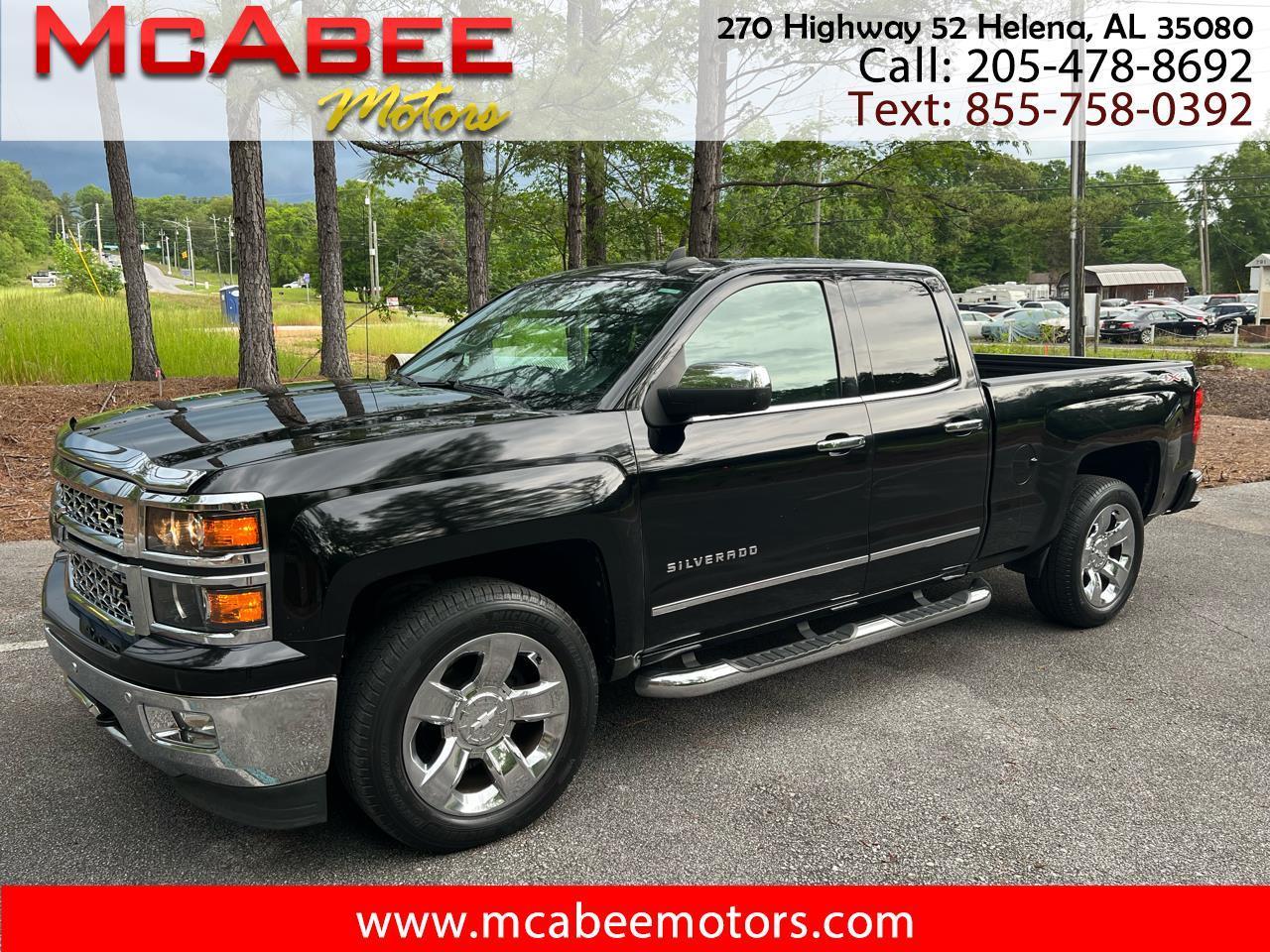 Chevrolet Silverado 1500 4WD Double Cab 147" LTZ 2015