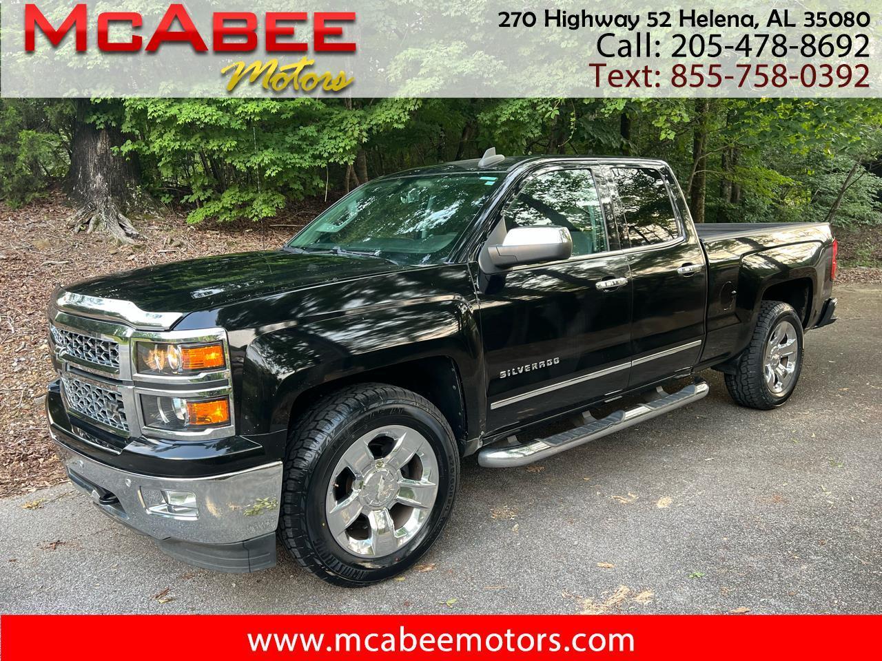 2015 Chevrolet Silverado 1500 4WD Double Cab 147" LTZ