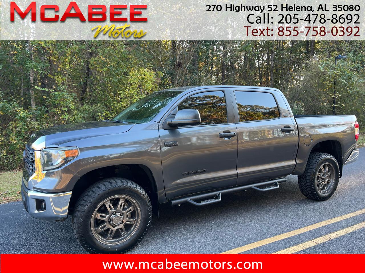 2018 Toyota Tundra SR5 5.7L V8 FFV CrewMax 4WD