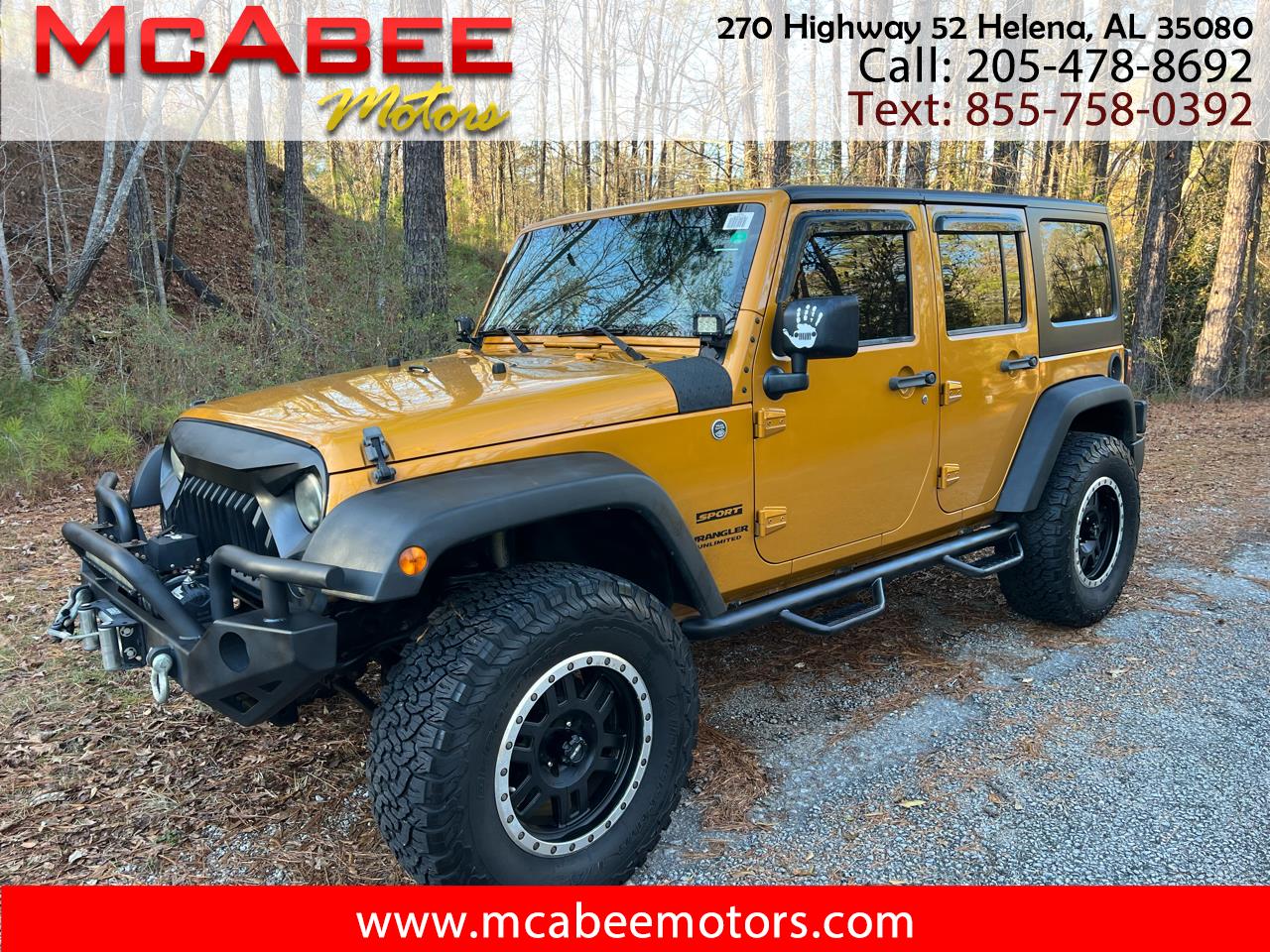 2014 Jeep Wrangler Unlimited Sport 4WD