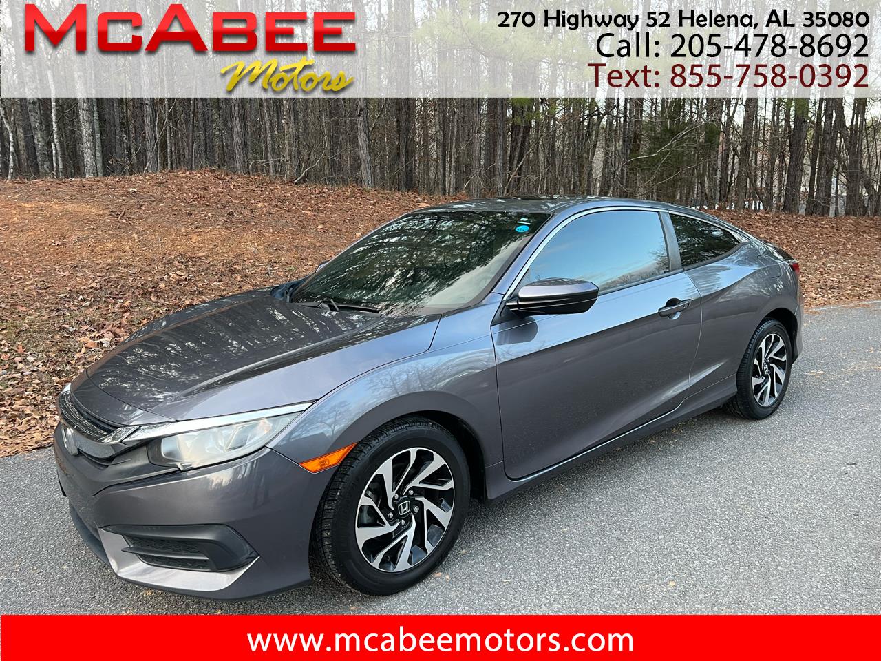 2017 Honda Civic LX-P Coupe CVT