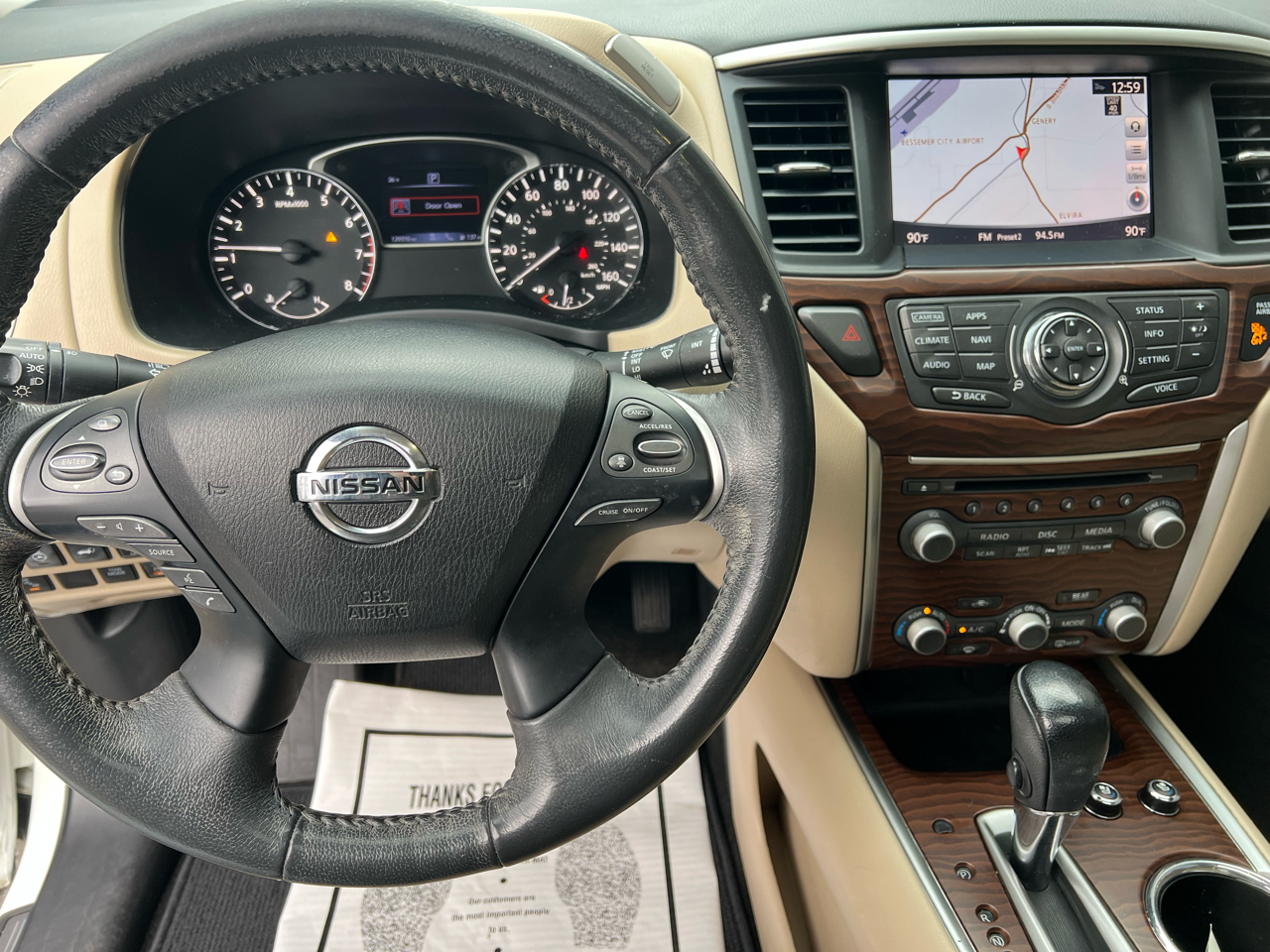 Nissan Pathfinder Platinum 2WD 2017