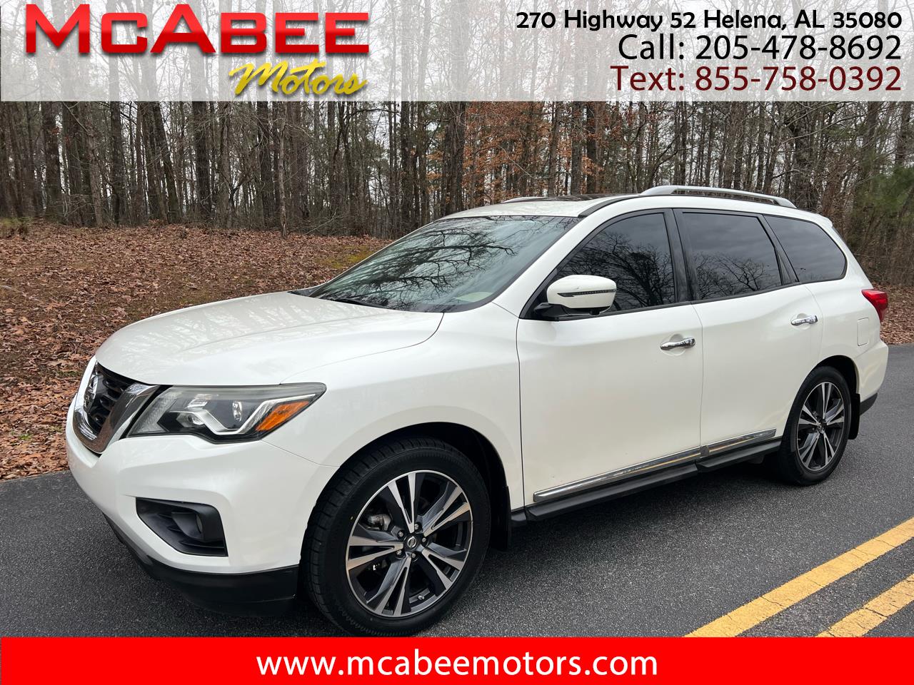 2017 Nissan Pathfinder Platinum 2WD