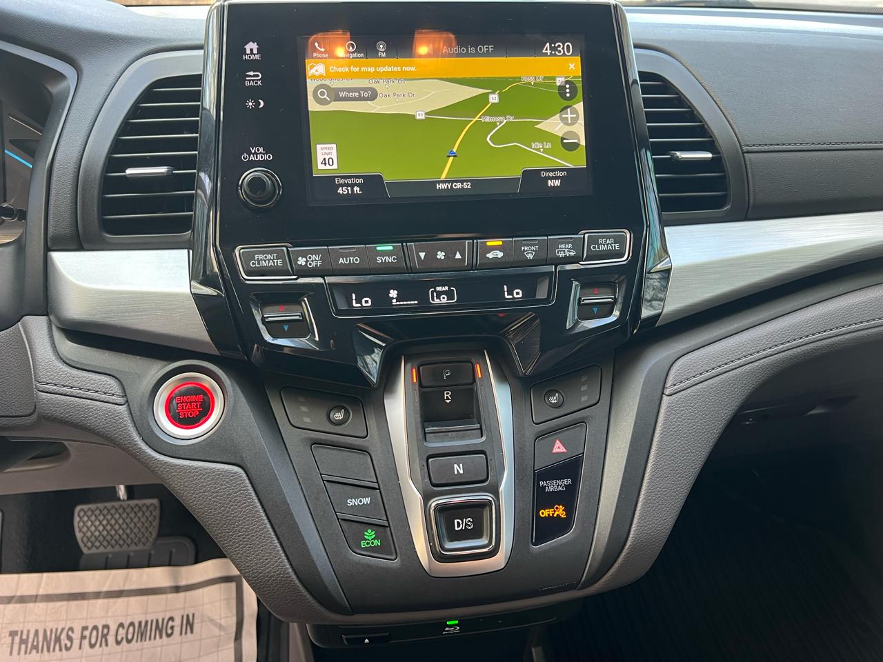 Honda Odyssey 5dr EX-L NAVI w/Navigation/Leather 2019