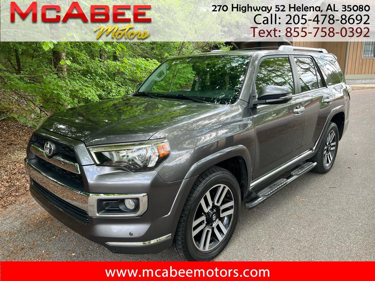 Toyota 4Runner Limited 4WD V6 2017