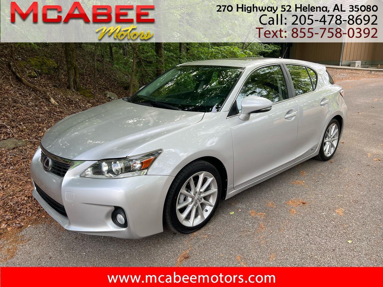 2012 Lexus CT 200h Hybrid 4D Premium Sedan