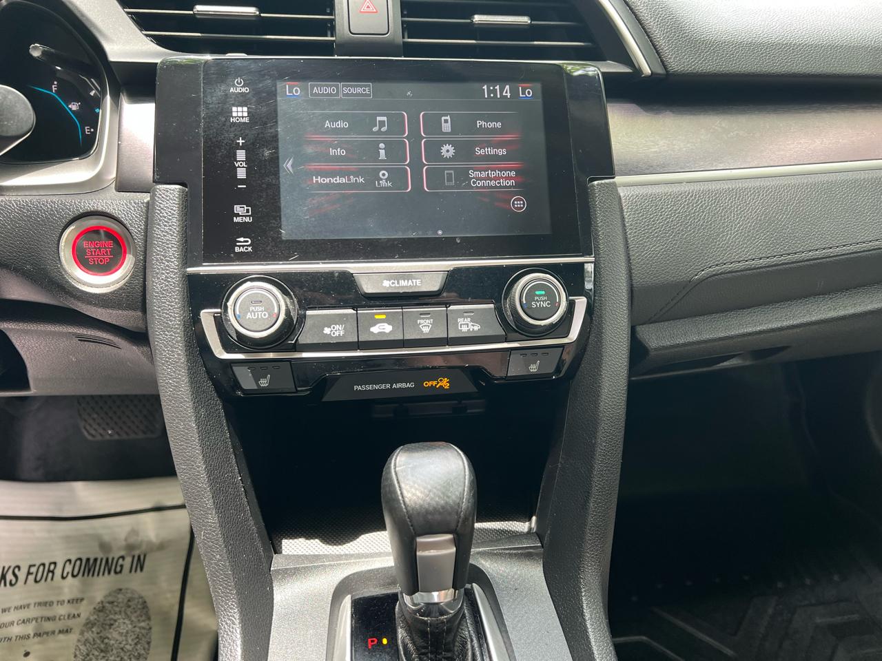 Honda Civic EX-L 4D Sedan 2018