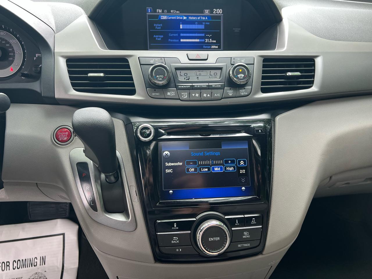 Honda Odyssey EX-L 2016