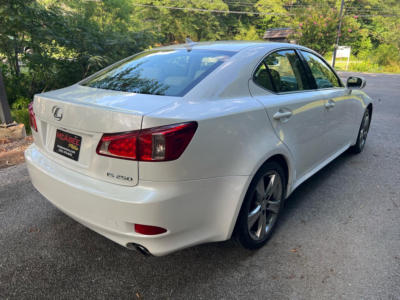 Lexus IS 250 4D Sedan 2012