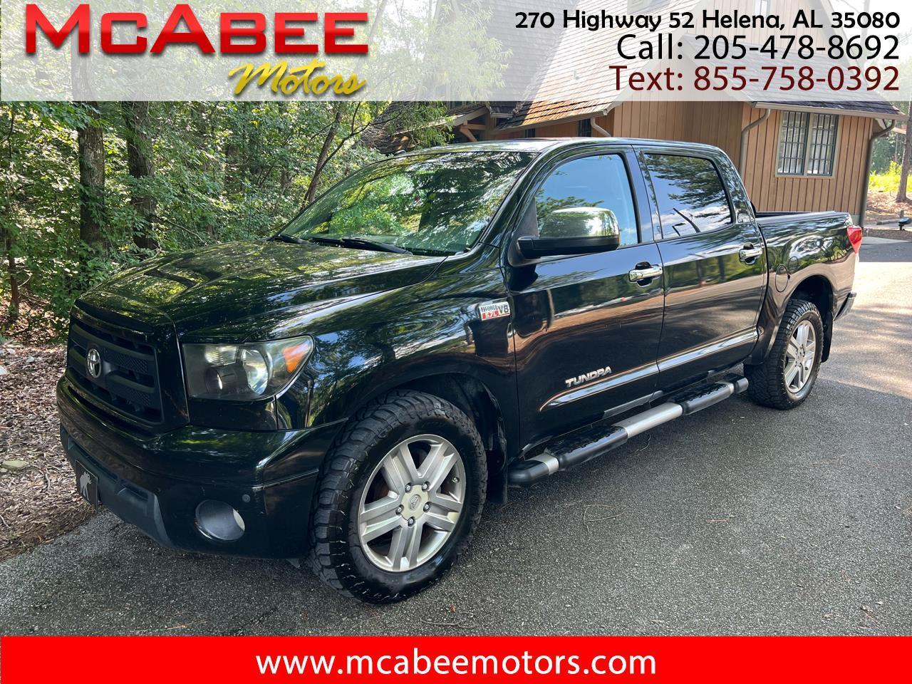 2011 Toyota Tundra Limited 5.7L FFV CrewMax 4WD