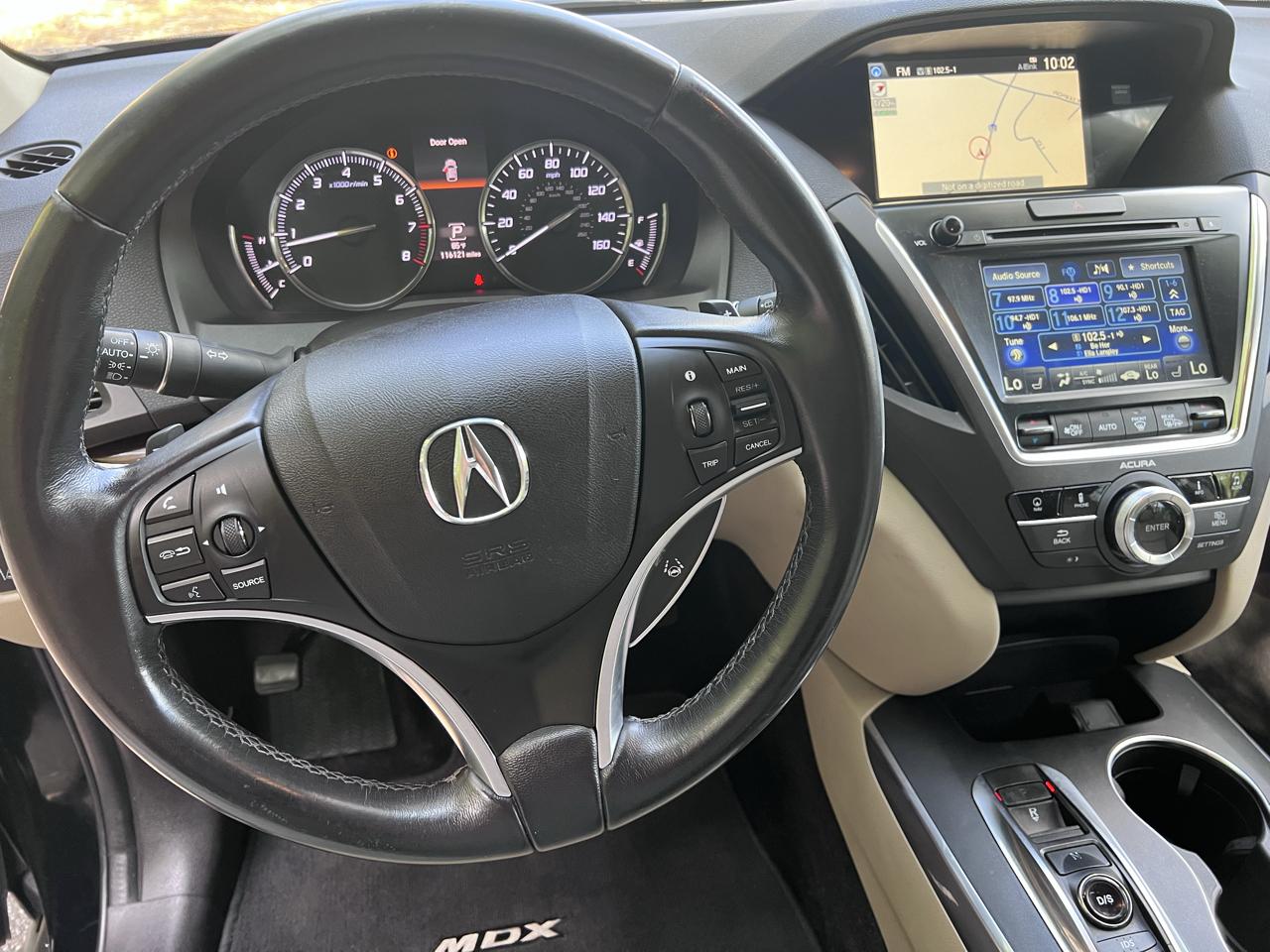 Acura MDX SH-AWD 9-Spd AT w/Tech Package 2016