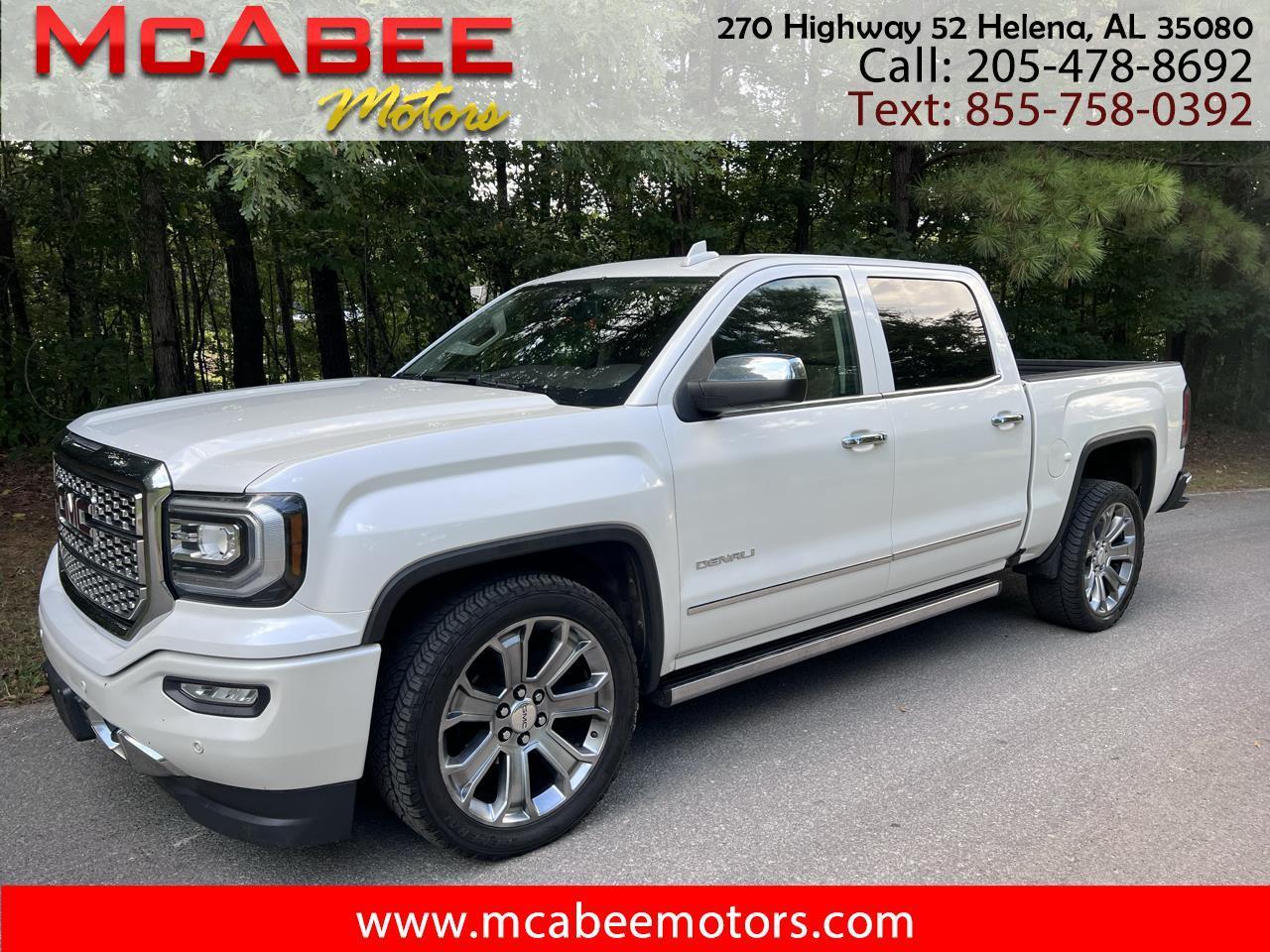 GMC Sierra 1500 Denali Crew Cab 4WD 2018