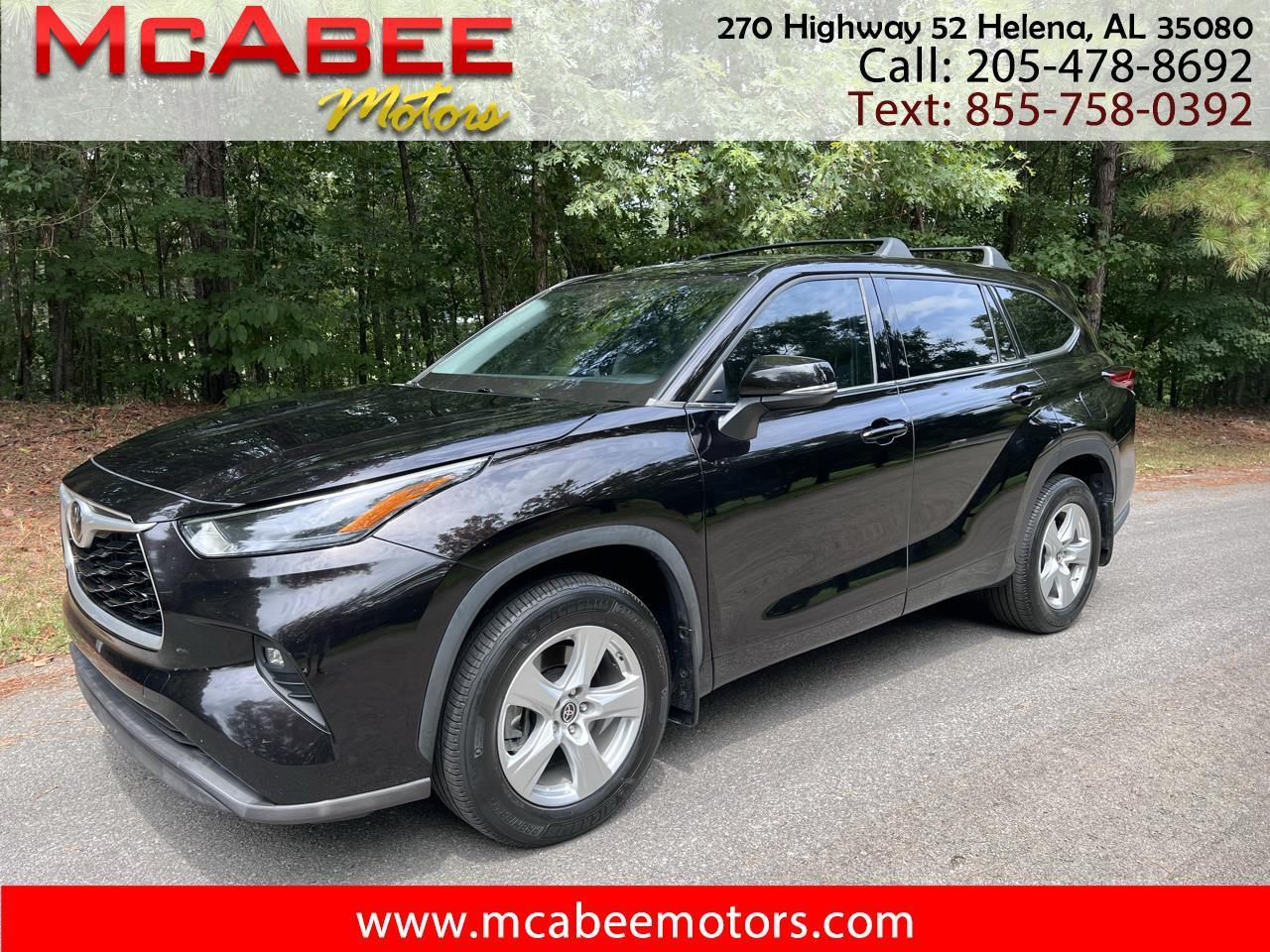 Toyota Highlander LE AWD V6 2022