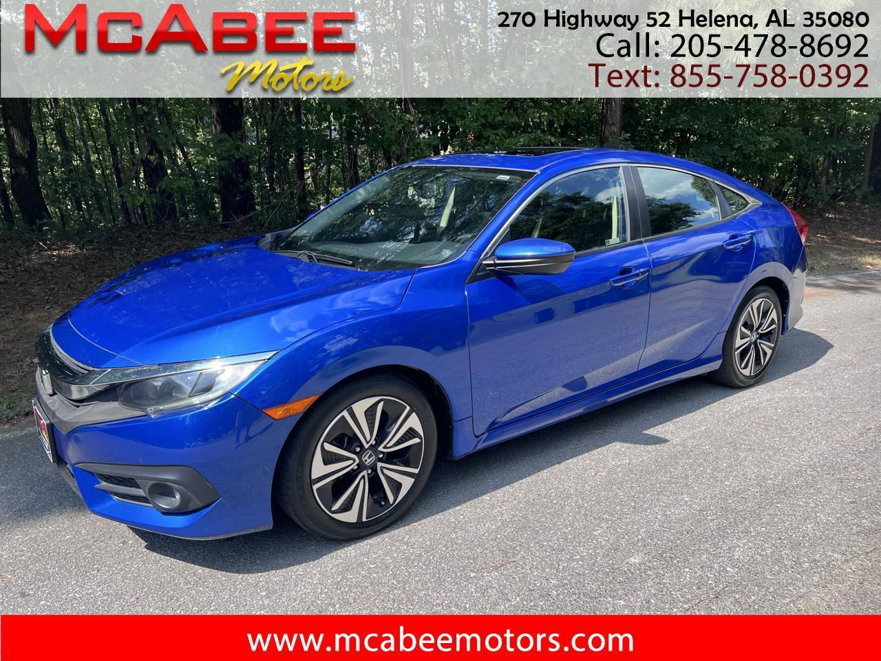 2018 Honda Civic EX-L Sedan AT with Navigation