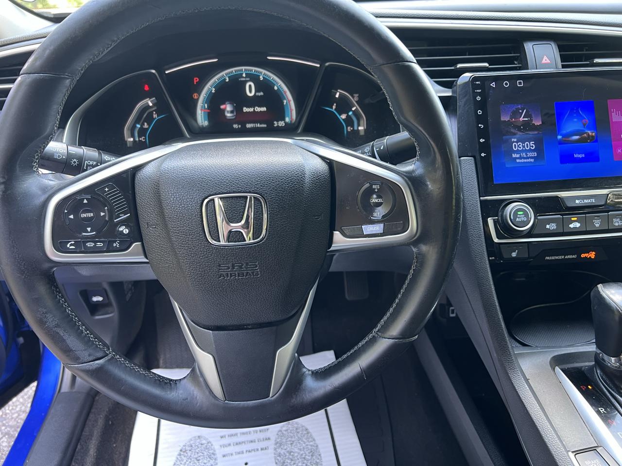 Honda Civic EX-L Sedan AT with Navigation 2018