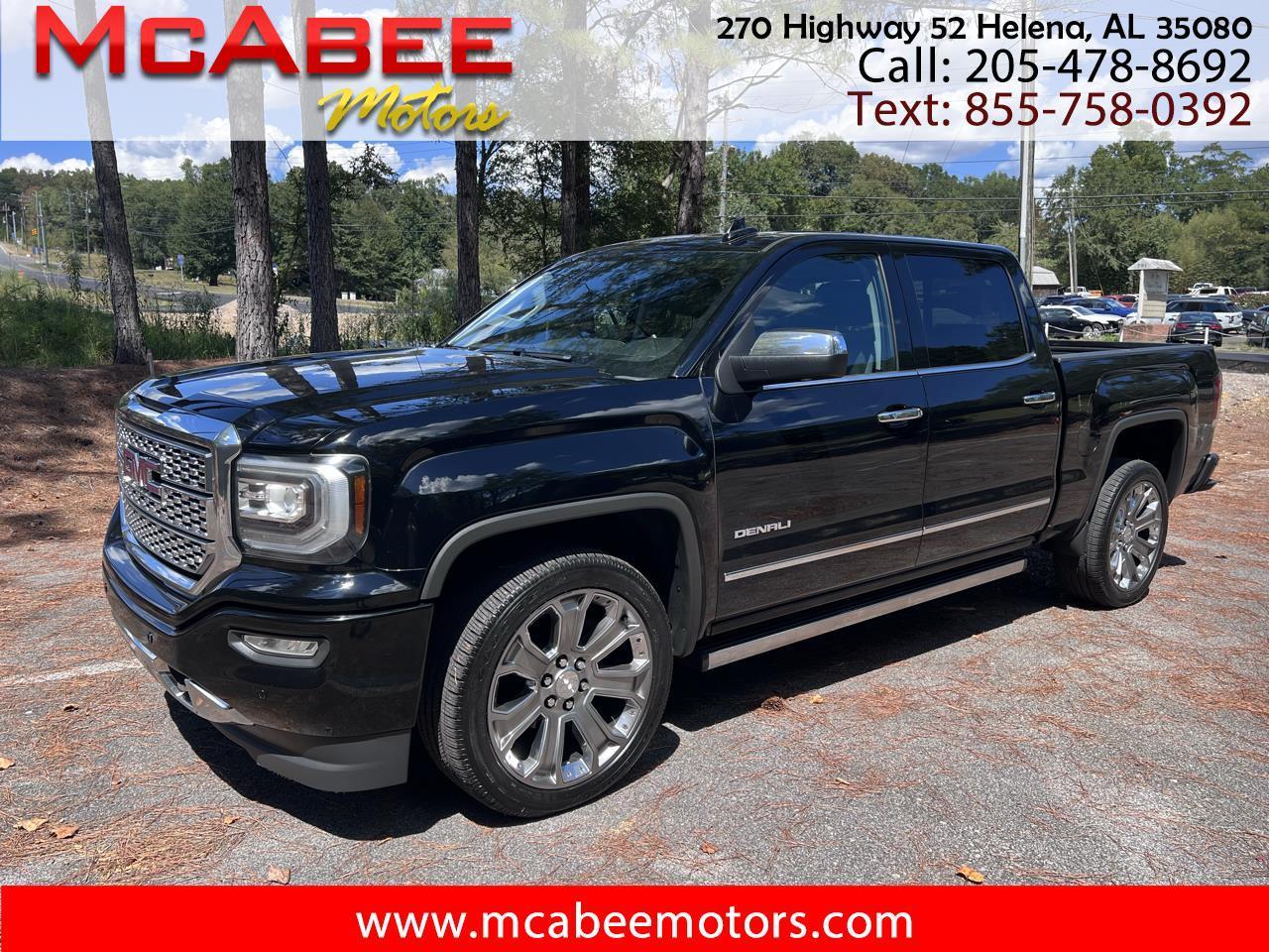GMC Sierra 1500 Denali Crew Cab 4WD 2016