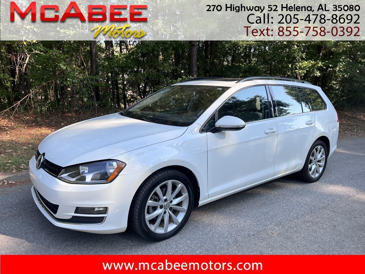 Volkswagen Golf SportWagen TSI SE 6A 2017