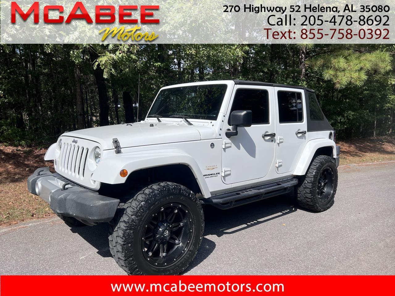 2015 Jeep Wrangler Unlimited Sahara 4WD