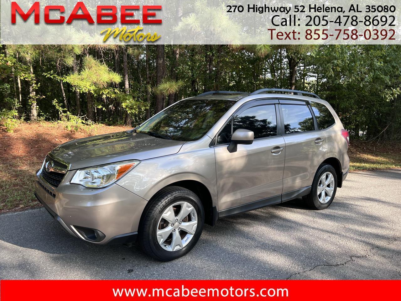 Subaru Forester 2.5i Premium PZEV CVT 2016