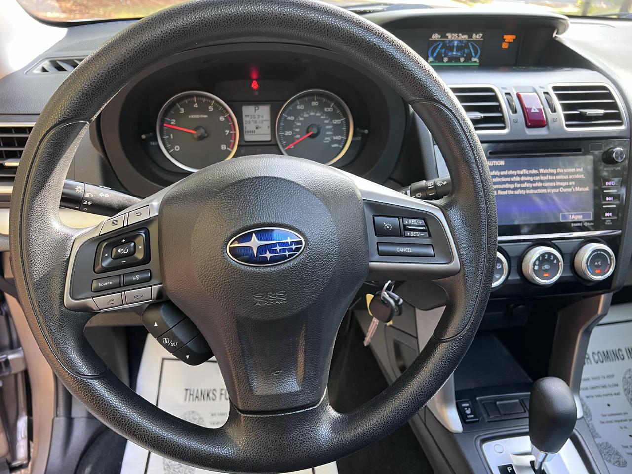 Subaru Forester 2.5i Premium PZEV CVT 2016