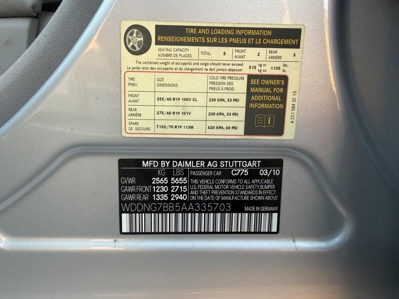 Mercedes-Benz S-Class S550 2010