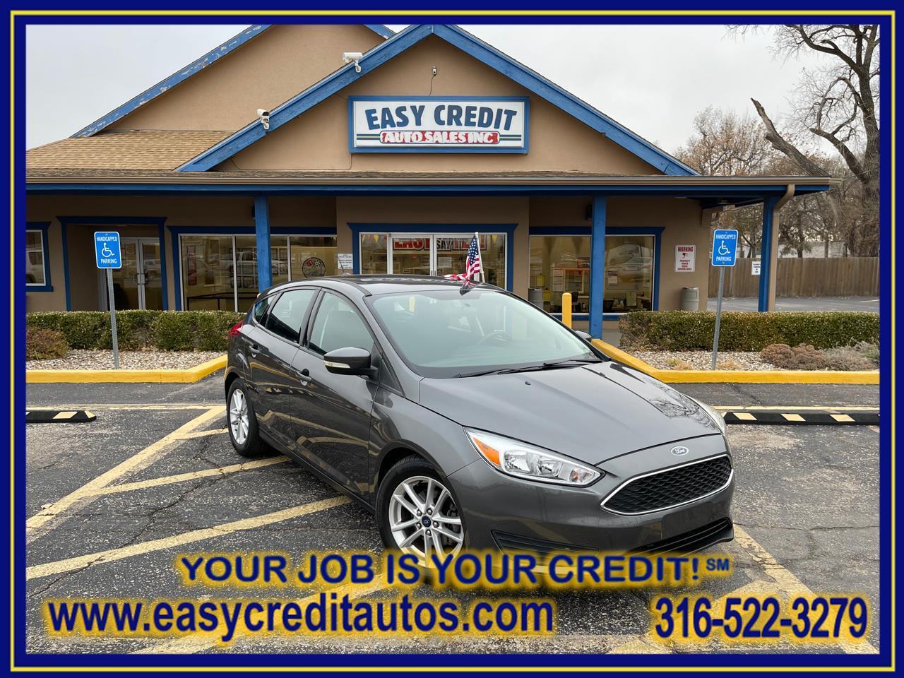 Used 2016 Ford Focus 5dr HB SE for Sale in Wichita KS 67216 Easy Credit  Auto Sales, Inc.