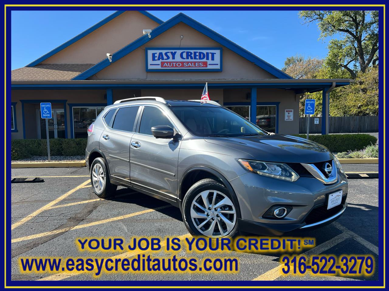 2015 Nissan Rogue AWD 4dr SL