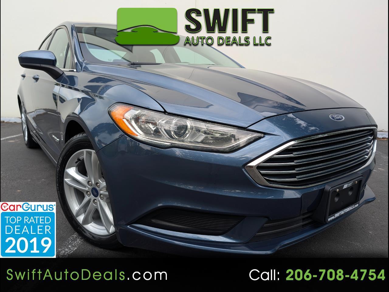 Ford Fusion Hybrid S 2018