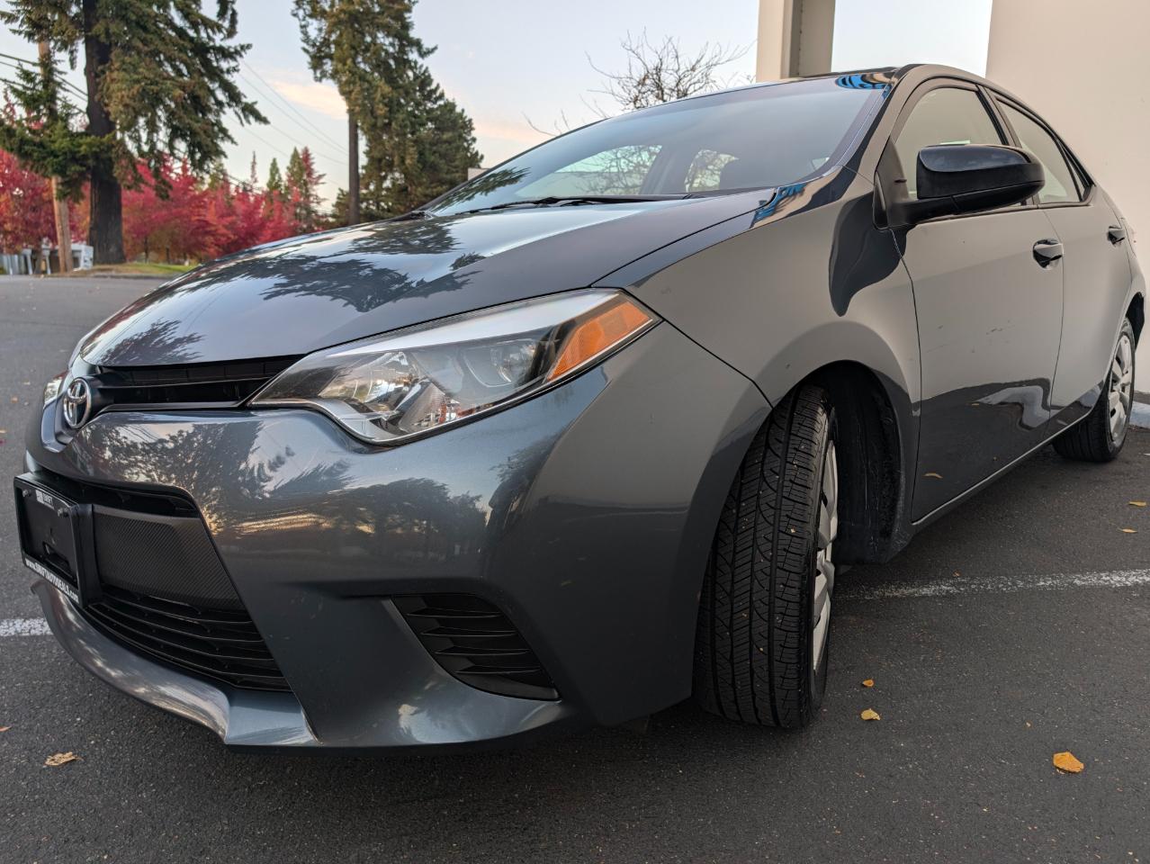 Toyota Corolla LE CVT 2014