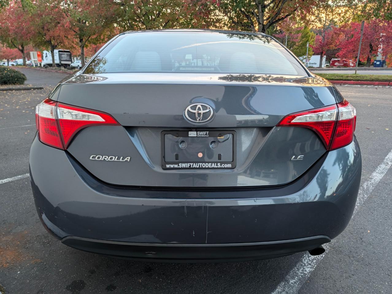 Toyota Corolla LE CVT 2014