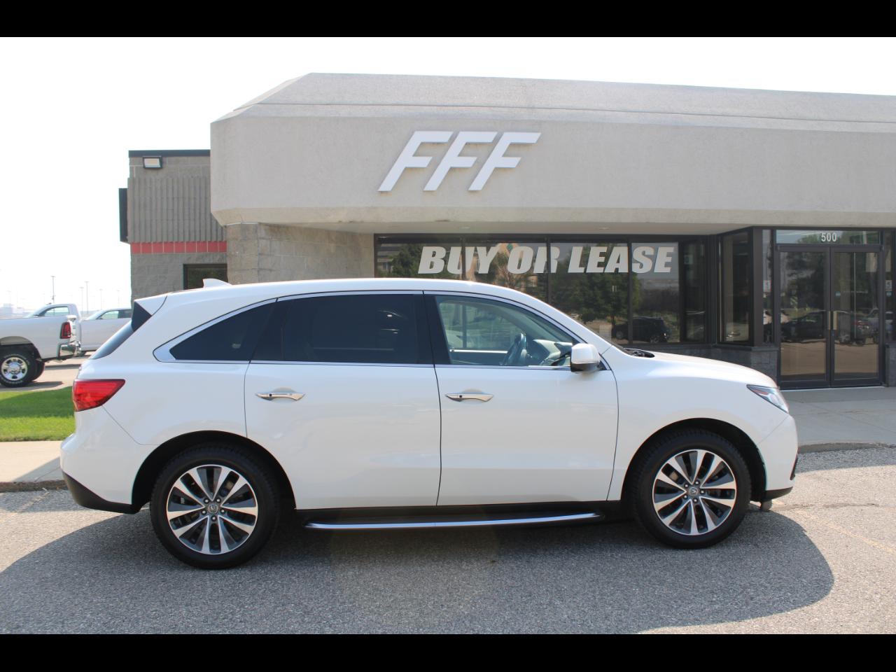 Acura MDX SH-AWD 9-Spd AT w/Tech Package 2016