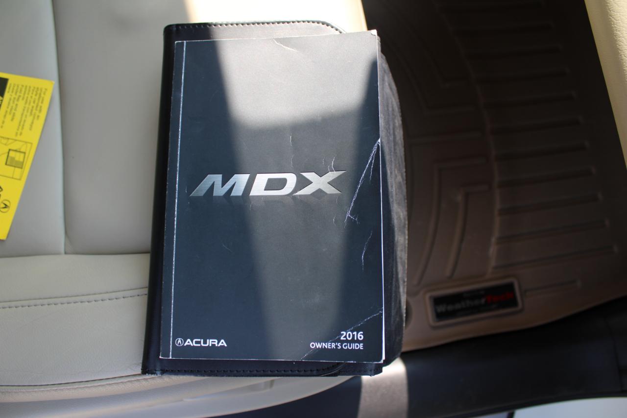 Acura MDX SH-AWD 9-Spd AT w/Tech Package 2016
