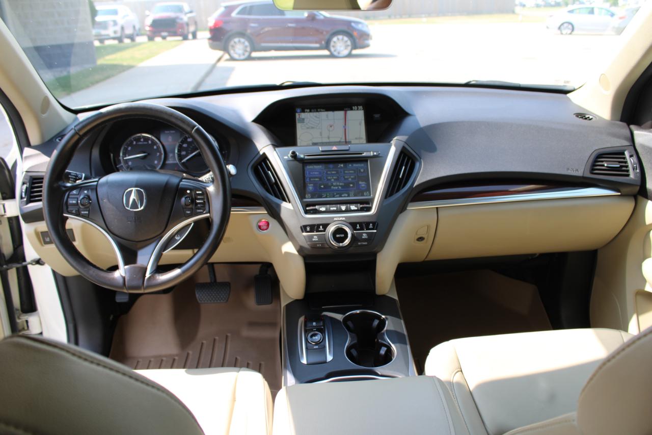 Acura MDX SH-AWD 9-Spd AT w/Tech Package 2016