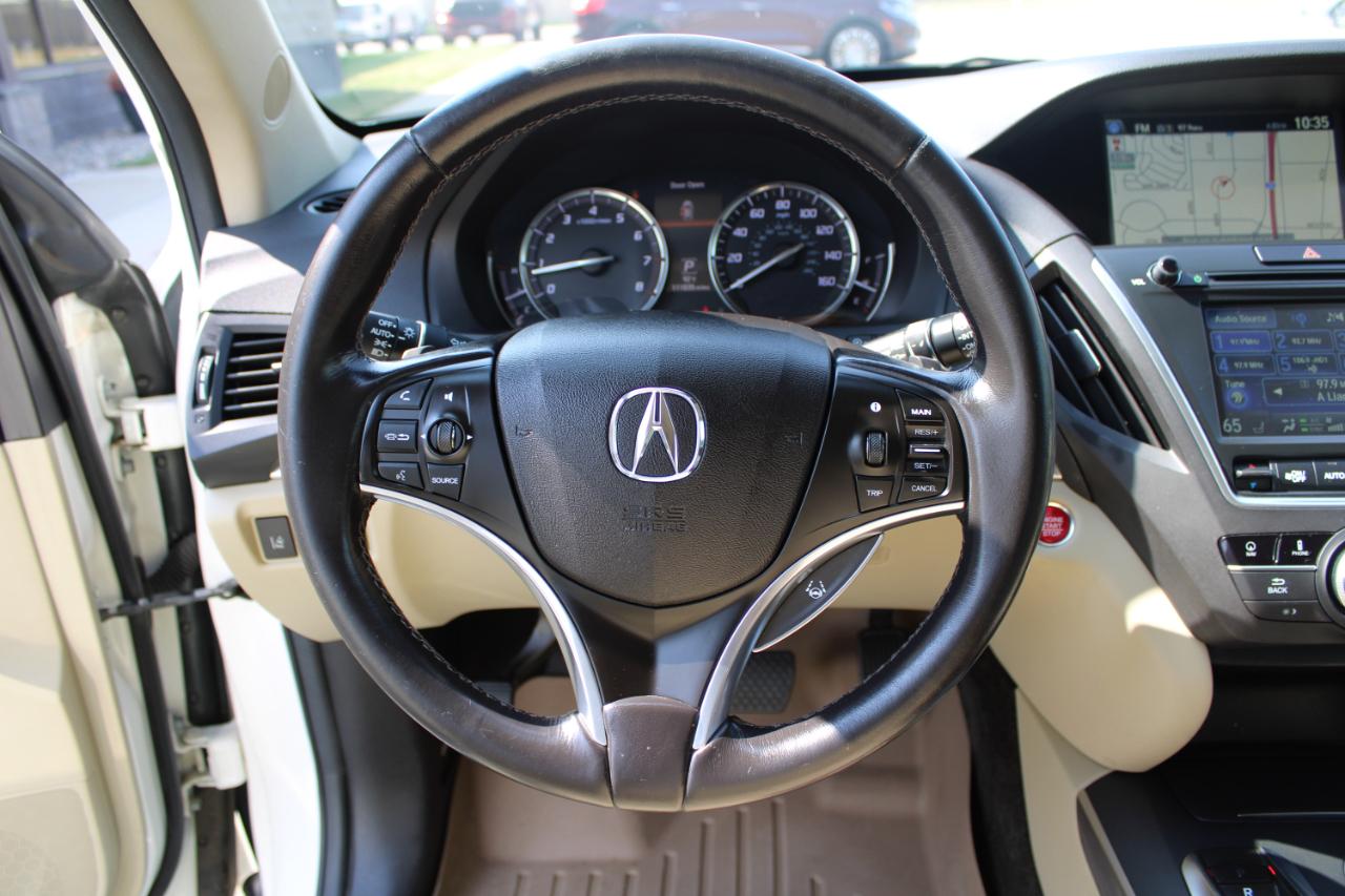 Acura MDX SH-AWD 9-Spd AT w/Tech Package 2016
