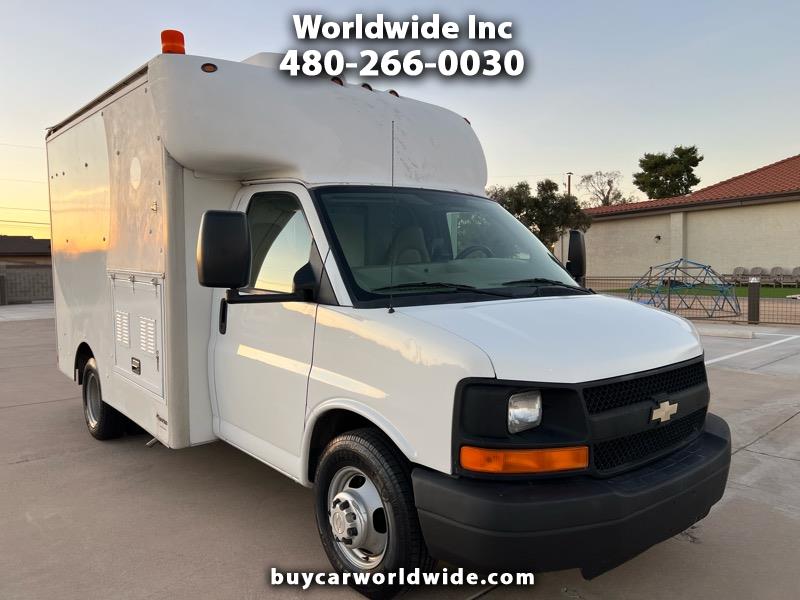 2007 Chevrolet Express G3500 CUTAWAY Dually  A/C and Heat Generator