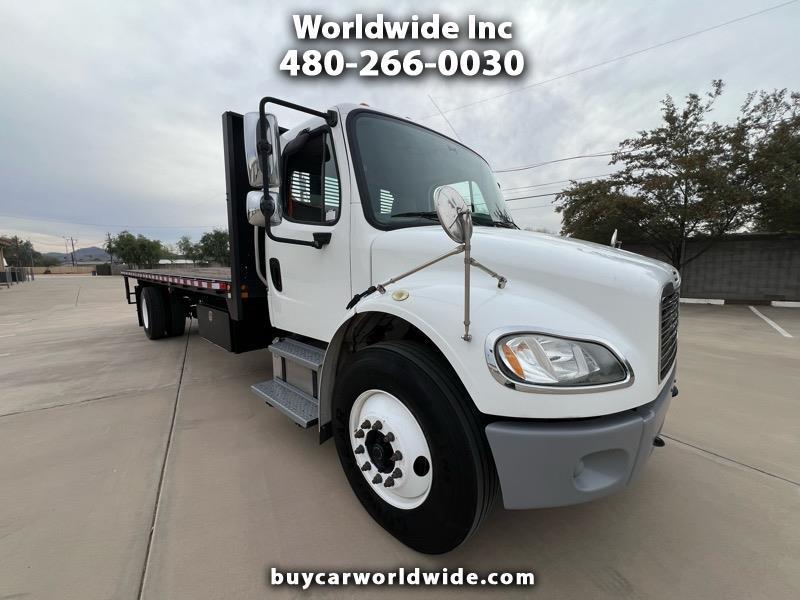 2014 Freightliner M2 106 Medium Duty 26 FT Flatbed 6.7 Cummins Super Clean Truck
