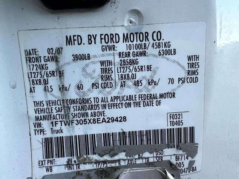 Ford F-350 SD XL 2WD 2008